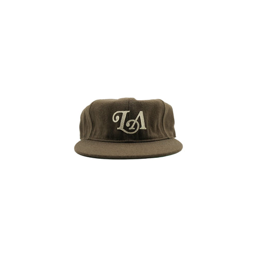 LA Wool Hat (Brown/Cream)