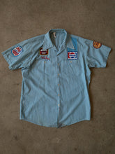 1960s "Pepsi" Mechanic Pinstripe Button Up Shirt
