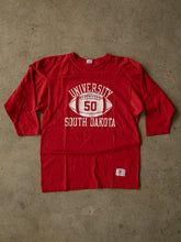 1980s Champion "South Dakota University" 3/4th Sleeve Tee