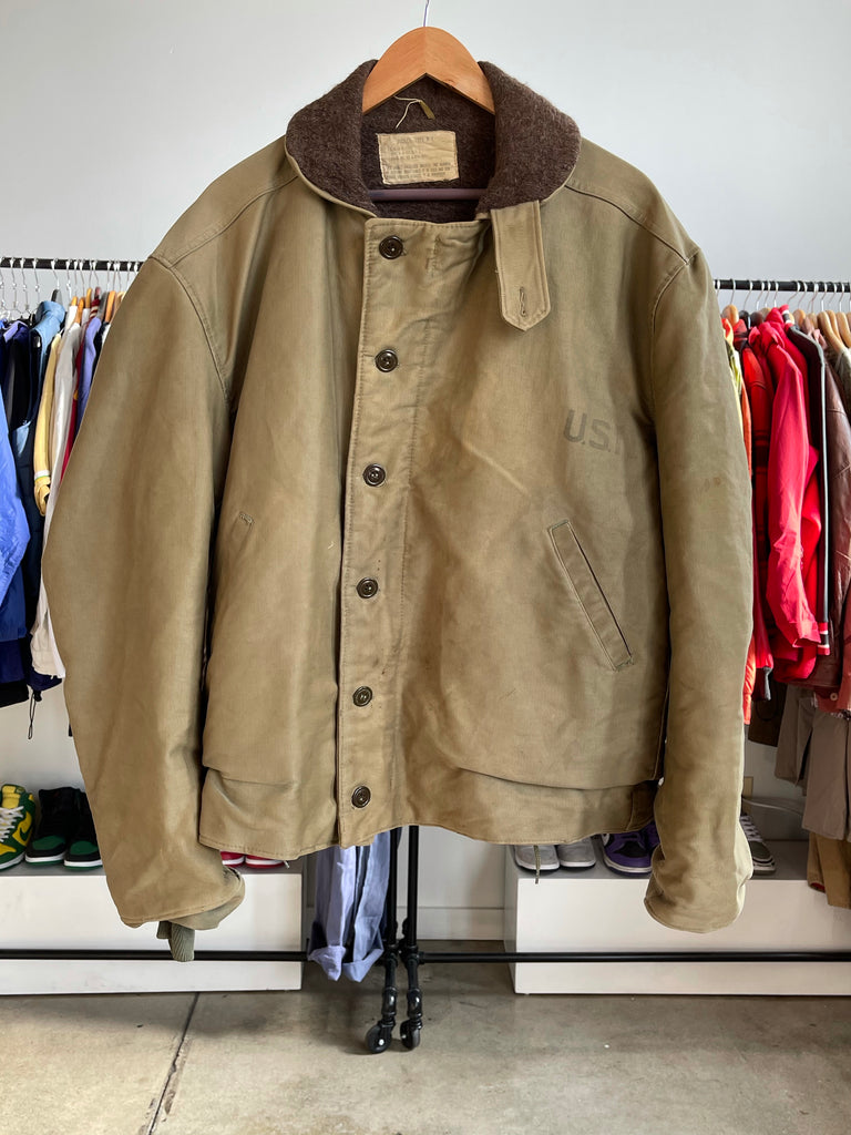 40s~50s 当時物 N1 Deck Jacket Size38 US三軒茶屋 40s~50s 当時物 N1 Deck Jacket Size38 US三軒茶屋 メンズ