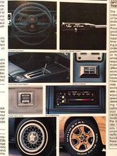 1981 Chevrolet Camaro Dealers Sale Brochure