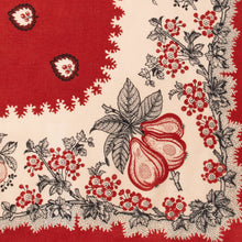 One Ear Brand “Poire” Barn Red 70 x 70cm Bandanna - Silverlake, Accessories - Vinatge, One Ear Brand - Designer