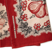 One Ear Brand “Poire” Barn Red 70 x 70cm Bandanna - Silverlake, Accessories - Vinatge, One Ear Brand - Designer