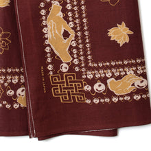 One Ear Brand “Bonbois” Parisian McDonalds 70 x 70cm Bandanna - Silverlake, Accessories - Vinatge, One Ear Brand - Designer