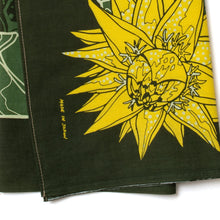 One Ear Brand “Musella lasiocarpa” Jungle Camo 70 x 70cm Bandanna