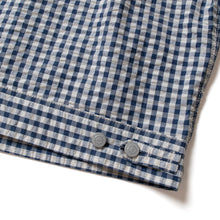 Fit's like a Hug Werk Jacket (Indigo Gingham Check Seersucker) - Silverlake, Tops - Vinatge, Fits Like A Hug - Designer