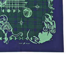 One Ear Brand PURRFECT SPACE "Slow Boat"  90 x 90cm Bandanna