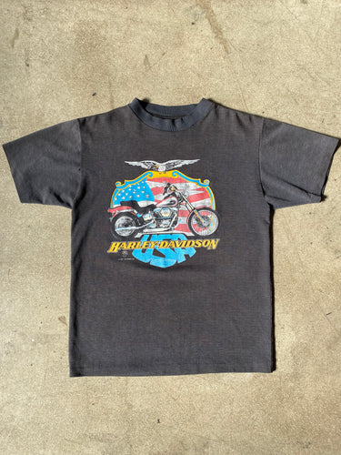 Harley Davidson Vintage T-Shirt - Silverlake,  - Vinatge, Silverlake Market - Designer
