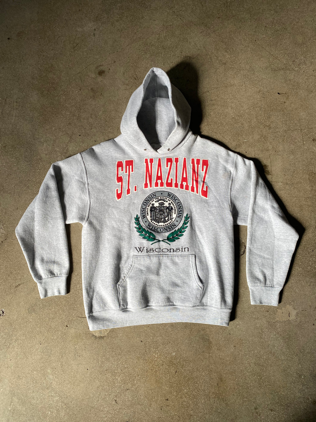 St. Nazianz Vintage Hoodie - Silverlake, Hoodie - Vinatge, Silverlake Market - Designer