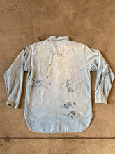 1960s Distressed Selvedge Chambray Shirt - Silverlake,  - Vinatge, Silverlake Market - Designer
