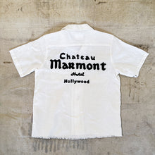 PALMDAY "Chateau" Linen Chainstitched S/S Shirt