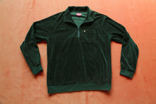 Supreme Green Velvet Half Zip-Up - Silverlake, jacket - Vinatge, Silverlake Market - Designer