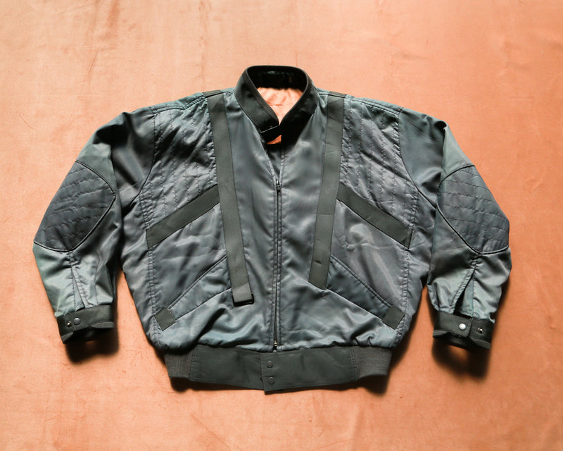 Issey Miyake Design Studio Skyline 80s Bomber Jacket