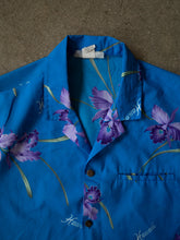 1970s "Hawaii" Open Collar Button Up Shirt