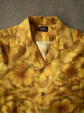 1950s Talima Open Collar Button Up Shirt