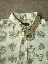 1970s Sears Patterned Button Up Shirt