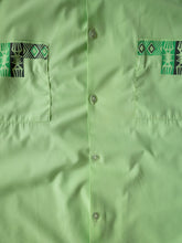 1950s Tiki Togs Open Collar Button Up Shirt