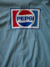 1960s "Pepsi" Mechanic Pinstripe Button Up Shirt