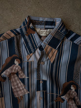 1970s Fleur De Roma Long Sleeve Button Up Shirt