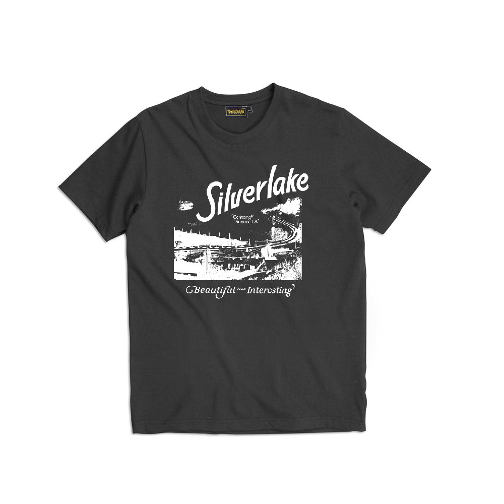 Scenic T-Shirt (Black) - Silverlake, Shirts - Vinatge, Silverlake Market - Designer