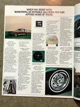 1975 Chevrolet Nova SS Dealers Sale Brochure
