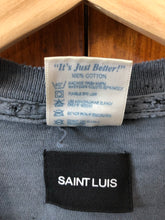 Saint Luis Jackie Brown Destroyed & Repaired Tee - Silverlake, Vintage tee - Vinatge, Saint Luis NYC - Designer